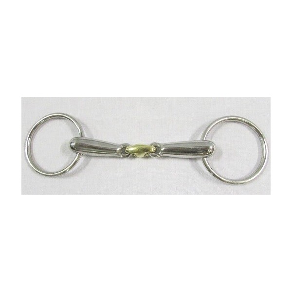 Bits Snaffle L/Ring With Elliptic Link-66