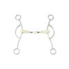 Bit happy mouth double jointed, round sliding gag -566