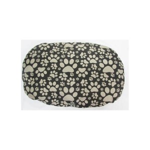 Dog bed paw print oblong-946