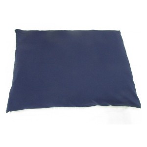 Dog bed navy with side zip-948