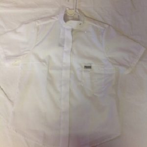 Impulsion show shirts plain cotton short sleeved, sizes 32-36