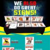 Signs assorted size 290mm x 145mm - Image 2