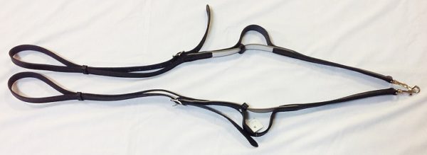 Reins side with elastic